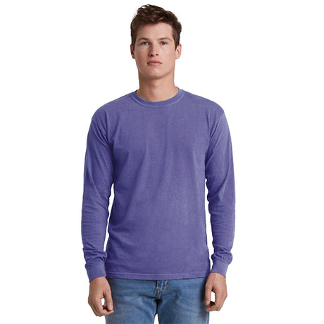 Comfort Colors® Garment-Dyed Heavyweight Crewneck Long Sleeve T-Shirt