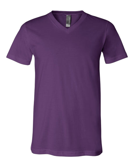 BELLA + CANVAS® V Neck Short Sleeve Jersey T-Shirt