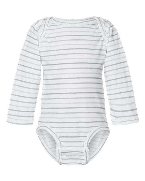 RADYAN® Infant Fine Jersey Long Sleeve Bodysuit