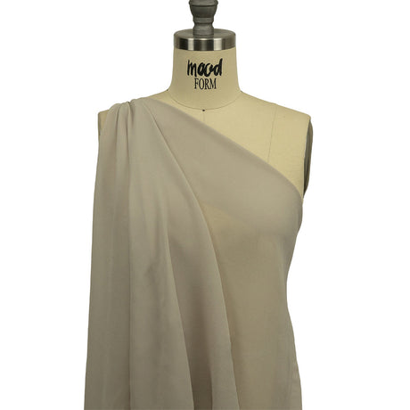 Famous Australian Designer Fog Viscose Georgette
