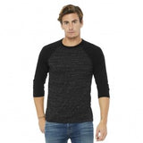 TULTEX® Fine Jersey Raglan Crewneck Three-Quarter Sleeve Tee