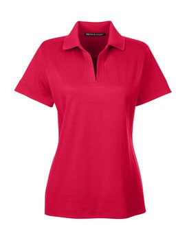 Devon & Jones® CrownLux Performance Ladies Plaited Polo