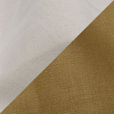 Famous Australian Designer Khaki Medium Weight Linen Woven with White Fused Backing