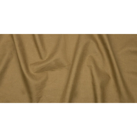 Famous Australian Designer Khaki Medium Weight Linen Woven with White Fused Backing