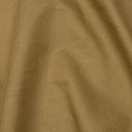 Famous Australian Designer Khaki Medium Weight Linen Woven with White Fused Backing