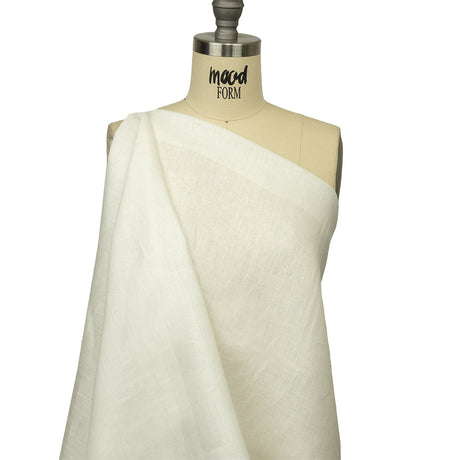 Famous Australian Designer Cannoli Cream Medium Weight Linen Woven