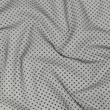 Famous Australian Designer Moondrop Grapes Flocked Polka Dotted Point D'esprit