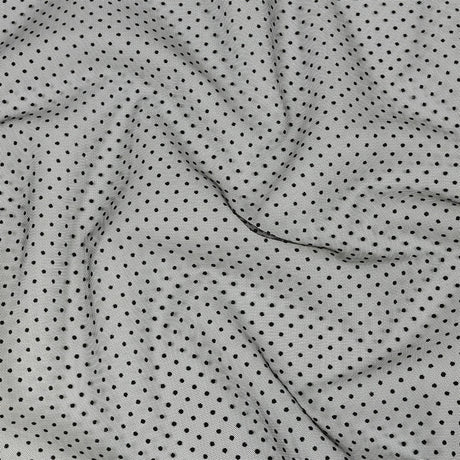 Famous Australian Designer Moondrop Grapes Flocked Polka Dotted Point D'esprit
