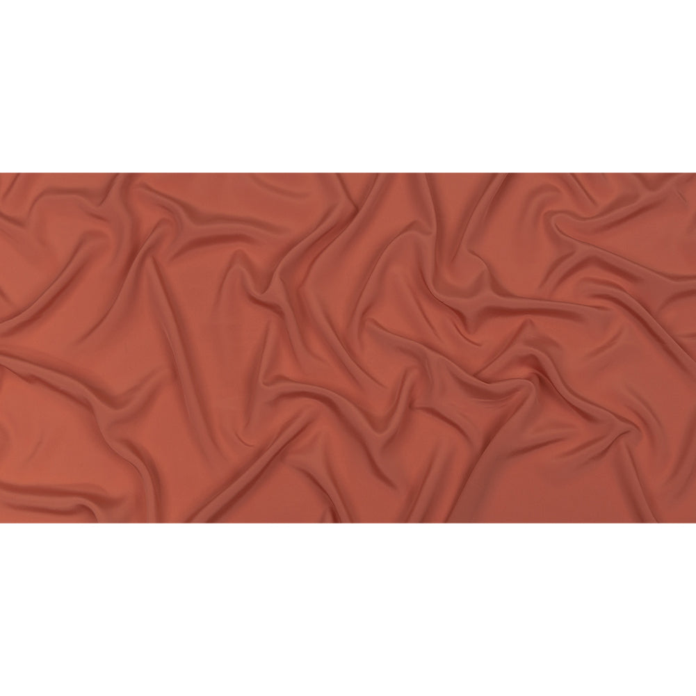 Famous Australian Designer Rosewood Polyester Crepe de Chine