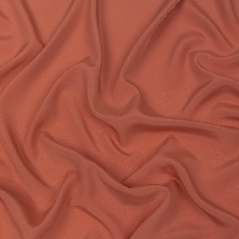 Famous Australian Designer Rosewood Polyester Crepe de Chine