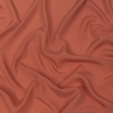 Famous Australian Designer Rosewood Polyester Crepe de Chine