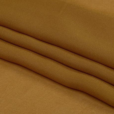 Famous Australian Designer Butterscotch Viscose Georgette Lining
