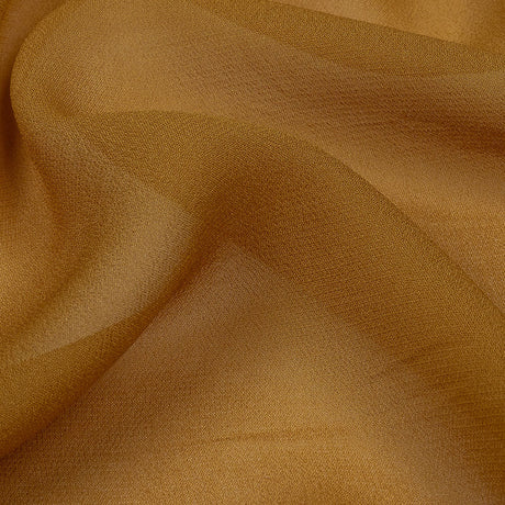 Famous Australian Designer Butterscotch Viscose Georgette Lining