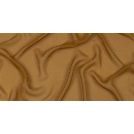 Famous Australian Designer Butterscotch Viscose Georgette Lining
