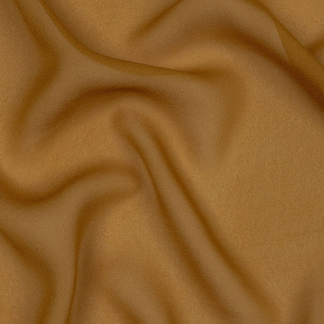 Famous Australian Designer Butterscotch Viscose Georgette Lining