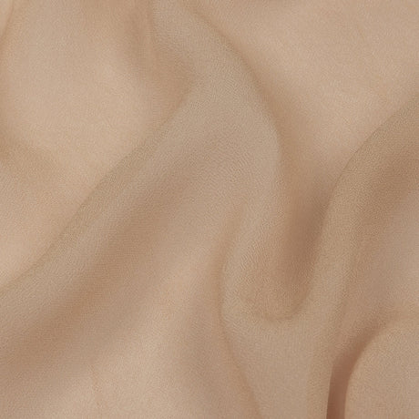 Famous Australian Designer Dusty Peach Viscose Georgette