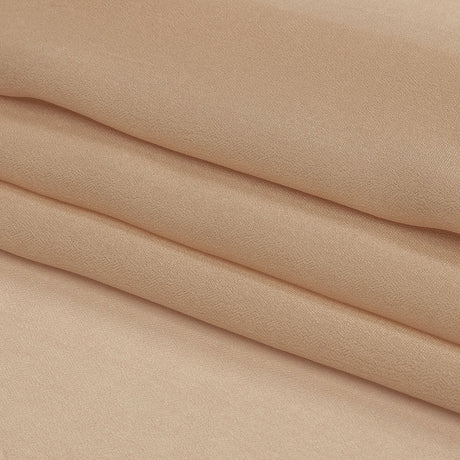 Famous Australian Designer Dusty Peach Viscose Georgette