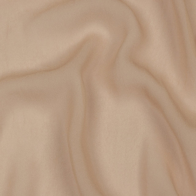 Famous Australian Designer Dusty Peach Viscose Georgette