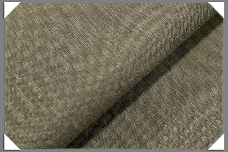 Taupe Vegan Herringbone Polyester Fabric - Herringbone, Taupe, 60" Width