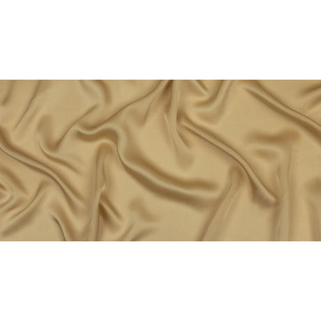 Famous Australian Designer Champagne Satin Faced Silk Chiffon