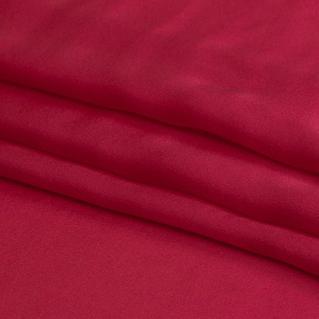 Satin-Faced Silk Chiffon - Hot Pink - Famous Australian Designer