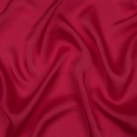 Satin-Faced Silk Chiffon - Hot Pink - Famous Australian Designer