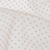 Famous Australian Designer Ballet Pink Flocked Polka Dots Point D'esprit