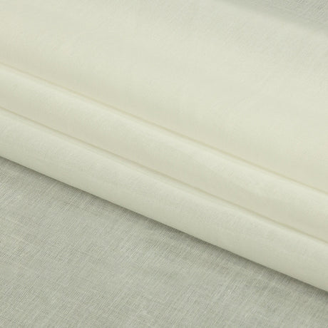 Famous Australian Designer Off White Cotton Voile