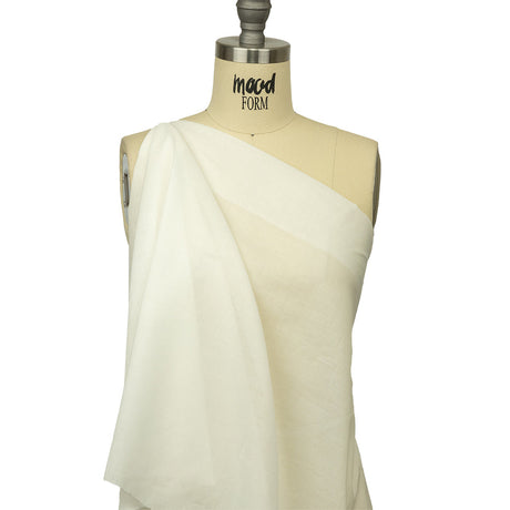 Famous Australian Designer Off White Cotton Voile