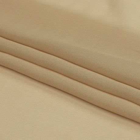Famous Australian Designer Irish Cream Viscose Georgette