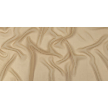 Famous Australian Designer Irish Cream Viscose Georgette
