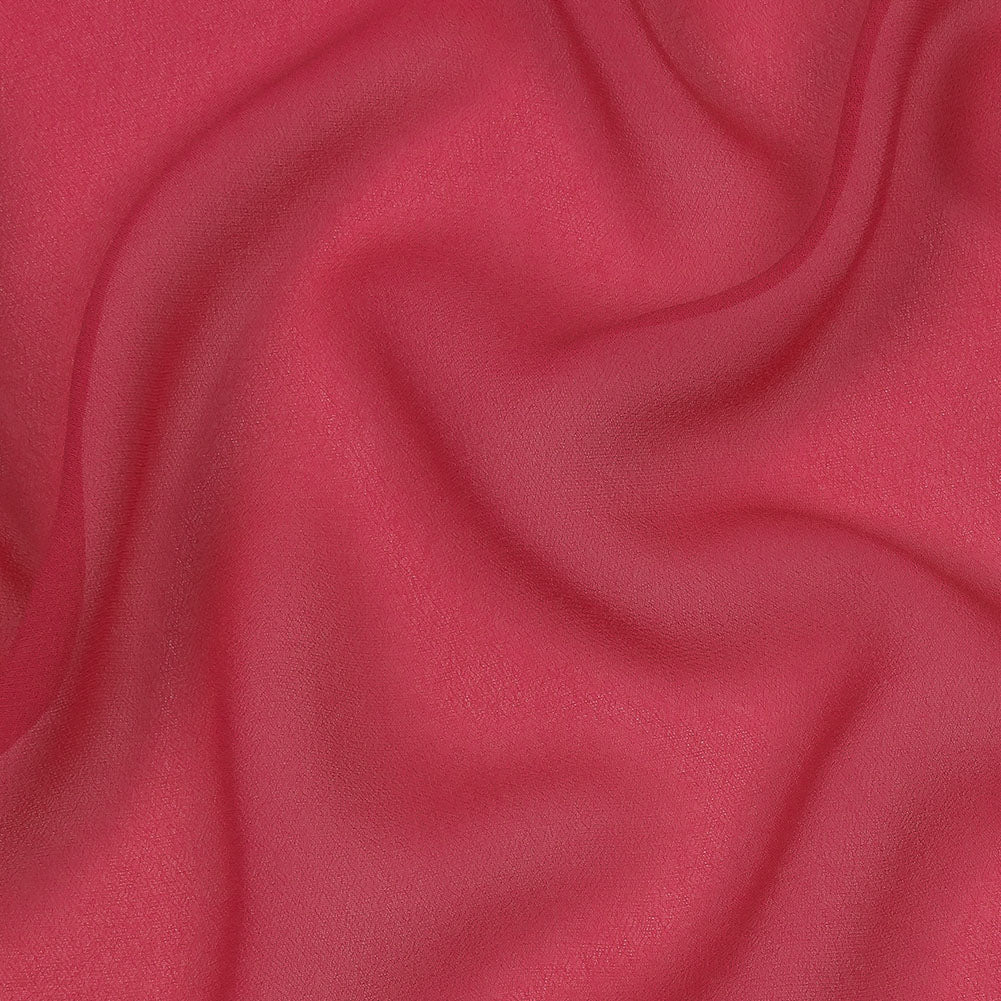Famous Australian Designer Magenta Viscose Georgette