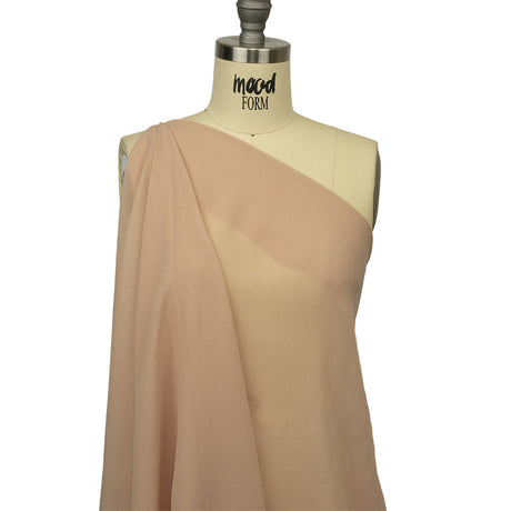 Famous Australian Designer Nude Viscose Georgette