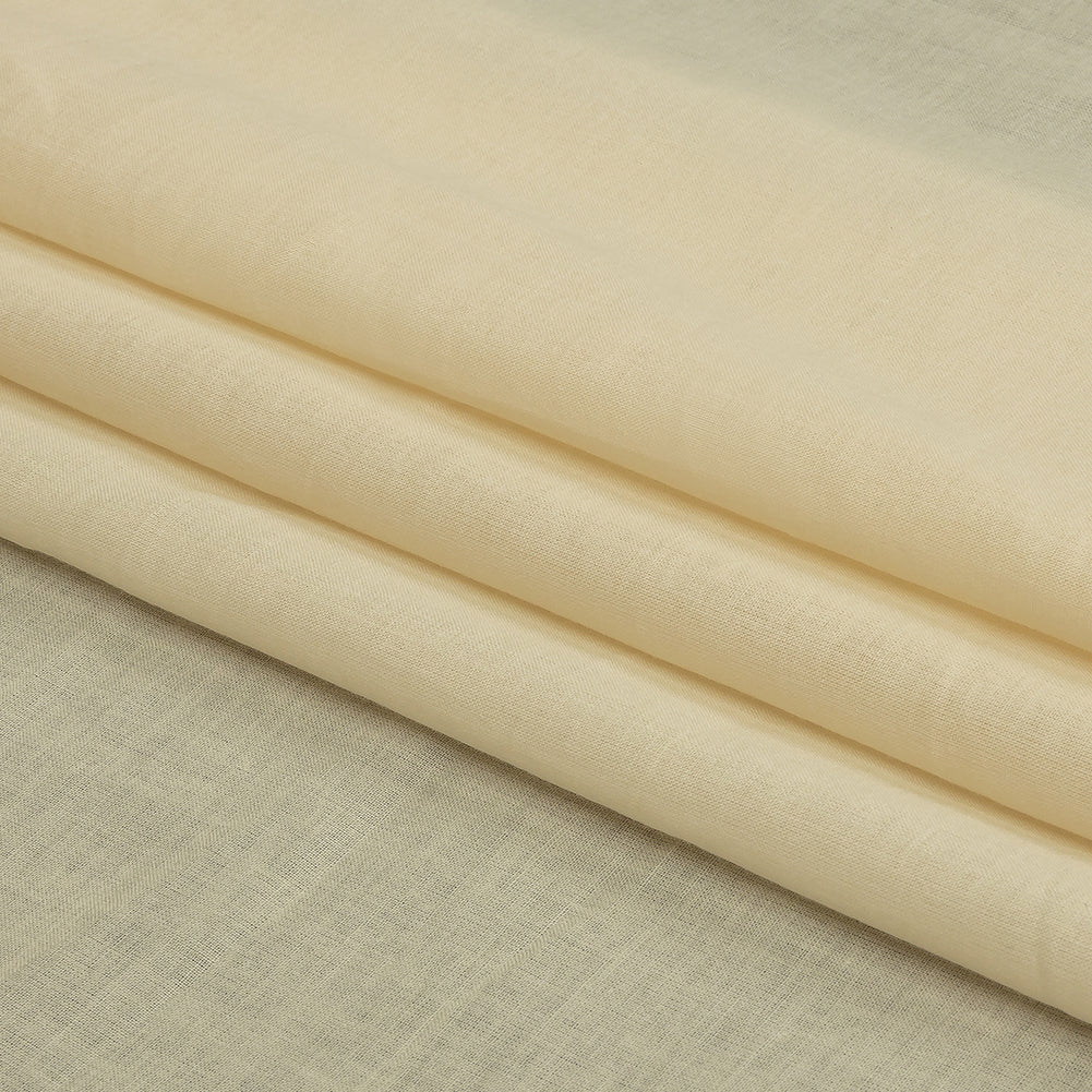 Famous Australian Designer Cream Cotton Voile