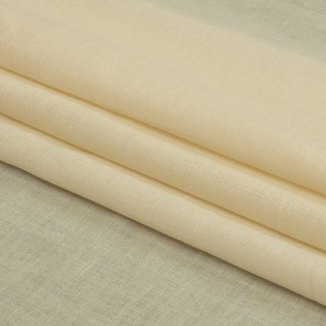 Famous Australian Designer Cream Cotton Voile