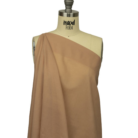 Famous Australian Designer Taupe Cotton Voile