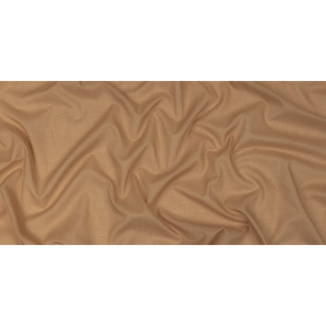 Famous Australian Designer Taupe Cotton Voile