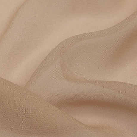Famous Australian Designer Nude Viscose Georgette