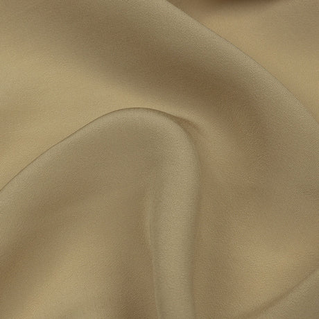 Famous Australian Designer Beige Viscose Crepe de Chine Lining