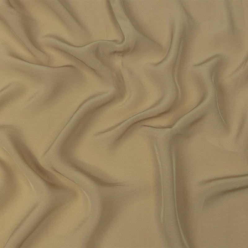 Famous Australian Designer Beige Viscose Crepe de Chine Lining