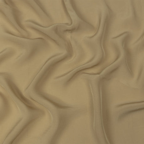 Famous Australian Designer Beige Viscose Crepe de Chine Lining