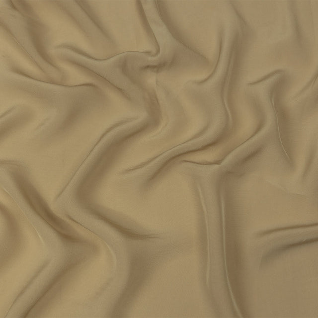 Famous Australian Designer Beige Viscose Crepe de Chine Lining