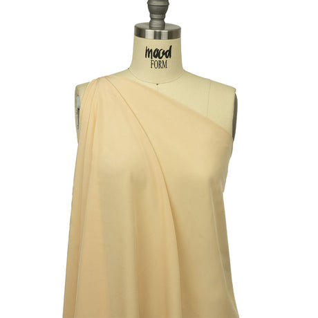 Famous Australian Designer Peach Viscose Crepe de Chine Lining