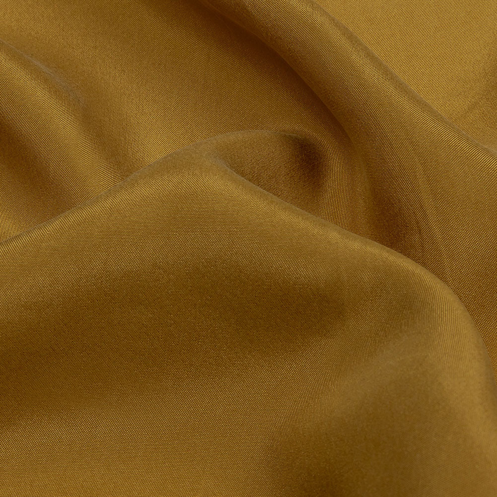 Famous Australian Designer Mustard Washed Silk Habotai