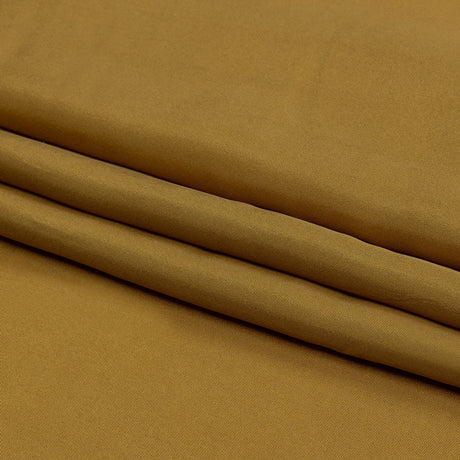 Famous Australian Designer Mustard Washed Silk Habotai