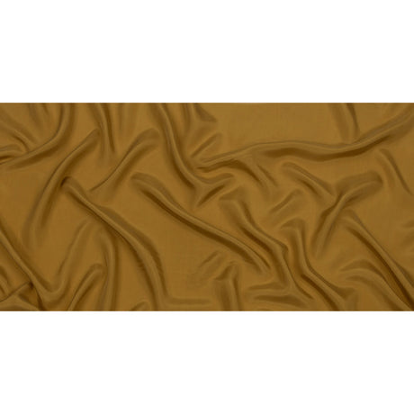 Famous Australian Designer Mustard Washed Silk Habotai