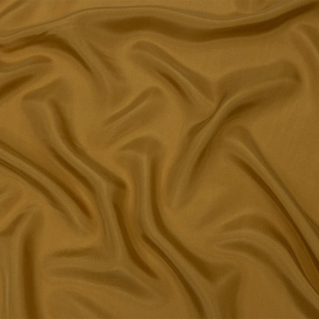 Famous Australian Designer Mustard Washed Silk Habotai