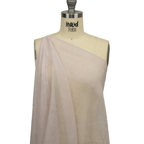 Famous Australian Designer Lilac Ash Cotton and Silk Voile