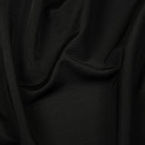 Famous Australian Designer Black Onyx Stretch Polyester Jersey