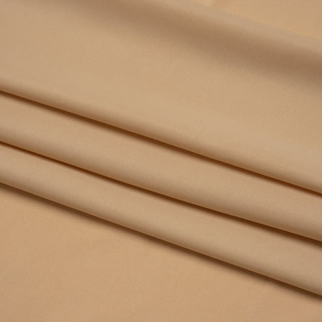 Stretch Polyester Jersey - Beige - Famous Australian Designer Deadstock